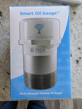 Connected Consumer Fuel 862174000305 Smart Oil Gauge - Wi-fi Heating Tank With Monitoring T