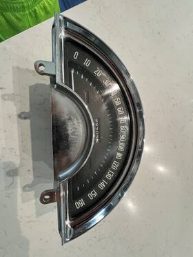 1586868 Corvette C1 Speedo Speedometer Odometer Working 1962 Ncrs