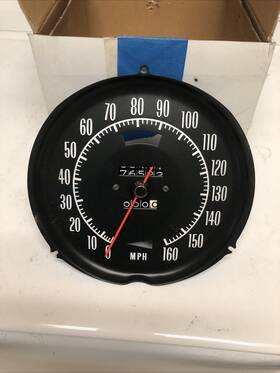 6496850 Corvette Original 1972 1973 1974 Speedometer
