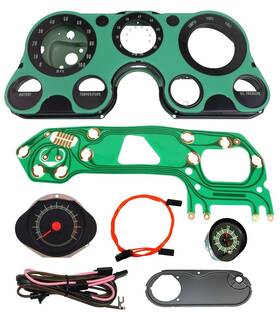 67-9273-tc8 Counterpart Automotive 1970 1971 1972 Chevy Gmc Truck 8k Tach And Clock Conversion Kit V8 #67-9273-tc8