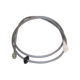 Mlx-cas4897801aa-cl360a50 Crown Automotive For Jeep Wrangler 1991-1993 Speedometer Cable Gray Made Of Metal And Rubber