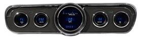 10838kr Dakota Digital 1965-66 Mustang Instrument System - Gt Style Bezel With Blue