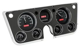 Vhx-67c-pu-k-r Dakota Digital 1967-72 Chevy Pickup Truck Analog Gauges Black Red Vhx-67c-pu-k-r Dakota Digital 1967-72 Chevy Pickup Truck Analog Gauges Black Red
