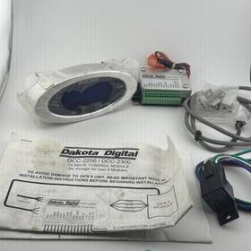 Dcc-2300-c-b Dakota Digital Read Climate Control For Vintage Air Gen Ii Dcc-2300