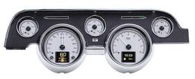 Dd15981a Dakota Digital 1967-68 Mustang Hdx Gauge Set - Standard Mph Display With Silver Dd15981a Dakota Digital 1967-68 Mustang Hdx Gauge Set - Standard Mph Display With Silver