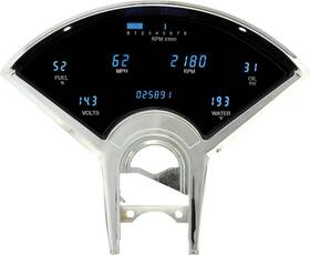 Dd55561 Dakota Digital 1955-56 Chevrolet Instrument System With Blue Illumination