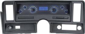 Dd815b Dakota Digital 1969-76 Nova Vhx Dash Gauge Set With Carbon Fiber Look Face And