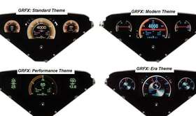 Grfx-55c-pu-x Dakota Digital Grfx-55c-pu 1955-59 Chevy Truck Gauge Kit Grfx-55c-pu-x Dakota Digital Grfx-55c-pu 1955-59 Chevy Truck Gauge Kit