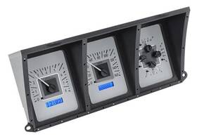Vhx73fpusb Dakota Digital Gauge Kitanalog Vhx Series Blue Display Standard Clock