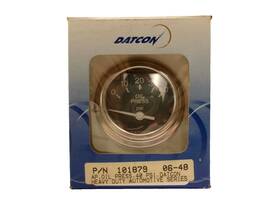 101879 Datcon 1 New Oil Pressure Gauge P/n 101879 Datcon 1 New Oil Pressure Gauge P/n