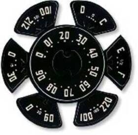 Cx1012 Dave Graham Auto Literature 1950-53 Chevrolet Pickup Gauge Face Decal Set Cx1012 Dave Graham Auto Literature 1950-53 Chevrolet Pickup Gauge Face Decal Set