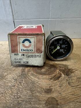 2010758 Delco 6461746 Mechanical Dual Air Pressure 0-150 Gauge