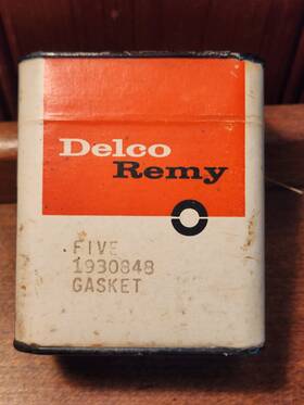 1930848 Delco Remy Nos Gm Lot Of 5 Tachometer And Adapter Gaskets Sealed In Box