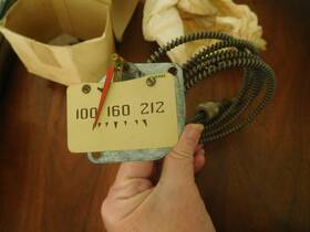 694963 Desoto Mopar 1939 Temperature Gauge Radimeter Nos