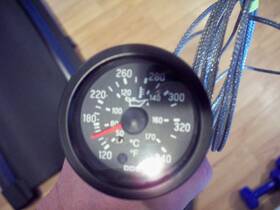 23520734 Detroit Diesel Mechanical Oil Temperature Gauge 120-340 Degree New