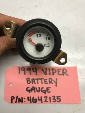 4642135 Dodge 94 Viper Rt10 Rt/10 Oem Volt Battery Gauge Instrument 92-96