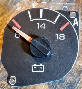4723743 Dodge 94-97 Ram Truck Cummins 1500 2500 3500 Voltage Ammeter Amp Charging Gauge