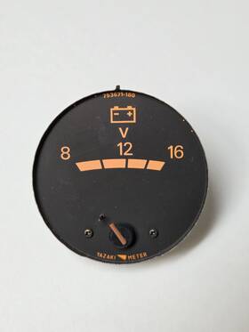 753671-180 Dodge 1987 - 1990 Raider Oem Battery Voltage Gauge Pn#