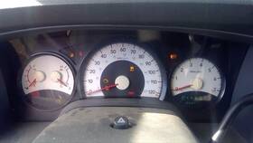 257-02933 Dodge Truck Speedometer Cluster Mph Black Trim Fits 07 Durango 118383