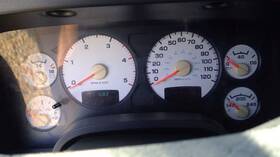 257-04199b Dodge Truck Speedometer Cluster Tachometer Mph Fits 03 2500 Pickup 158621