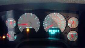 257-05419 Dodge Truck Speedometer Cluster Mph Fits 09 2500 Pickup 81022