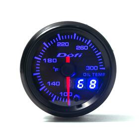 1102-ot Dofi-auto-parts 2 Inch 52mm Digital&pointer 7 Color Led 100-300 Oil Temperature Gauge Meter Sensor