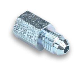 968704erl Earls Performance - 4 An To Fe 1/8 Inch Npt Head Gauge Adapter Straight