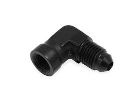 998604erl Earls Performance Plumbing 90 Deg. Fuel Pressure Gauge Head Adapter