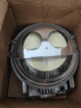 B8e-17255-c Edsel 1958 Speedometer