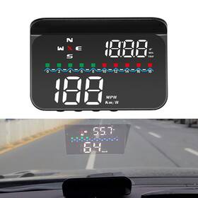 Enen-tradingusa 211200560809 M19 Gps Hud Time Head Up Display Mileage Fatigue Driving Alert Digital Mph Kmh Enen-tradingusa 211200560809 M19 Gps Hud Time Head Up Display Mileage Fatigue Driving Alert Digital Mph Kmh