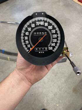 1277446 Factory/oem 1970-71 Barracuda Cuda Challenger Rallye Speedometer 150 Mph