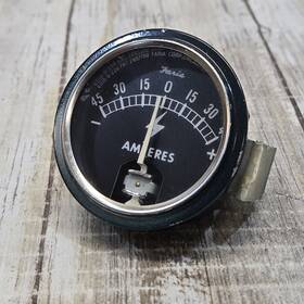 4015-5vl-2 Faria 40155vl2 Vintage Original Amperes Gauge Ships From Usa