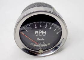80008 Faria Vintage 8 000 Rpm Tachometer Ford Muscle Car Cylinder Dated 1965 Works 80008 Faria Vintage 8 000 Rpm Tachometer Ford Muscle Car Cylinder Dated 1965 Works