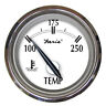 25002 Faria Newport Ss 2inch Water Temperature Gauge 100 To 250 F 25002 Faria Newport Ss 2inch Water Temperature Gauge 100 To 250 F