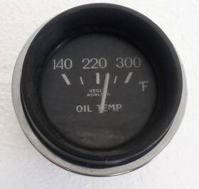 3006360 Ferrari 365 Gtb/4 Daytona Engine Oil Temperature Gauge Veglia Genuine