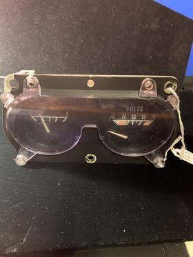 6432039 Firebird Oem 1970-79 Pontiac Trans Am In Dash Fuel And Voltage Gauges Panel
