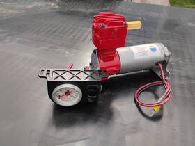 2572 Firestone Ride-rite Pressure Gauge With Air-rite Pump 12v