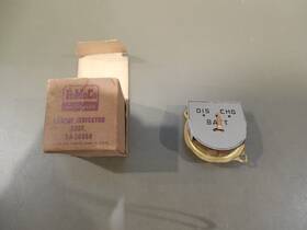6a-10850 Fomoco Nos 1947 1948 Ford Ammeter Amp Battery Charge Dash Instrument Panel Gauge 6a-108