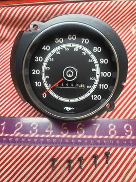 D1zf-17265 Fomoco 1971-73 Oem Ford Mustang Mach 1 Grande Fastback 120 Mph Speedometer D1zf-17265 Fomoco 1971-73 Oem Ford Mustang Mach 1 Grande Fastback 120 Mph Speedometer