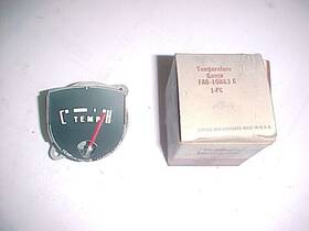 Fab-10883-c Fomoco 1952 1953 Ford Temperature Gauge Nos