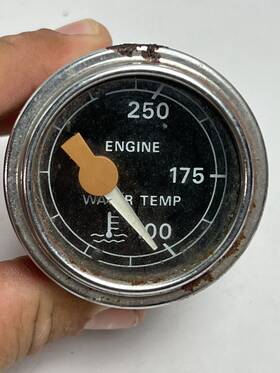 E7ht-10883-ba Ford 136202 Vtg 100-250 Degree Engine Water Temperature Gauge