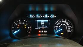 Kl3t10849bvd Ford 257-12444 Oem Speedometer Instrument Cluster For F150 Pickup 5.0l At
