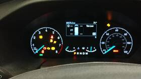Lk4t10849bkh Ford 257-14918 Oem Speedometer Instrument Cluster For Transit 150 3.5l At 88k