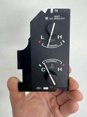 5652-2 Ford 92-96 Truck F150 F250 F350 Bronco Water Temperature And Oil Pressure Gauges