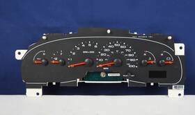 5c2t-10849-la Ford 2005 E150 E250 E350 Instrument Cluster Speedometer Gas