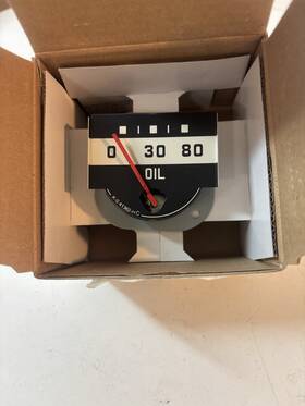 7rc-9273 Ford New 1948 - 1950 Oil Pressure Dash Gauge #7rc-9273 Pick-up All Truck
