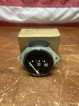 8a-9273-a Ford Nos 1949 Oil Pressure Gauge