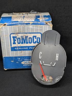 C5tz-10885e Ford Nos 1965-66 F100 F250 F350 Truck Temperature Dash Instrument Cluster Gauge C5tz-10885e Ford Nos 1965-66 F100 F250 F350 Truck Temperature Dash Instrument Cluster Gauge