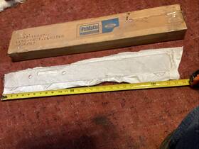 C8az-10887-c Ford Nos 1968 Galaxie Xl 500 Dash Gauge Panel Lens