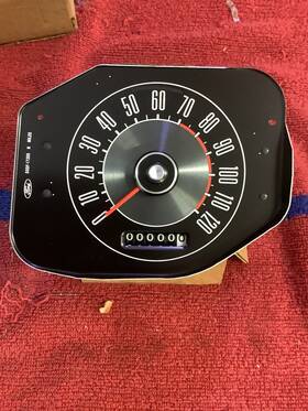 D0dz-17255-a Ford Nos 1970-74 Maverick Speedometer